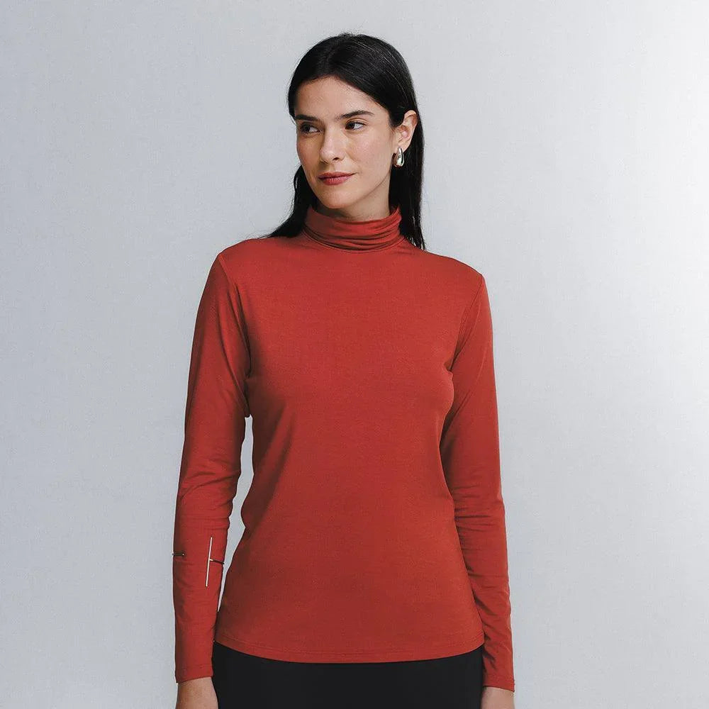 Kit 3 Tech T-Shirt® Gola Alta Manga Longa Feminina