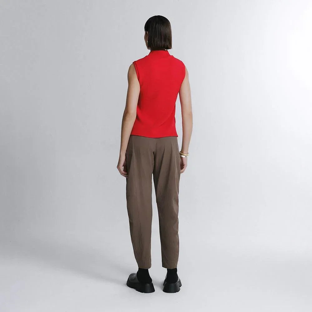 bright red