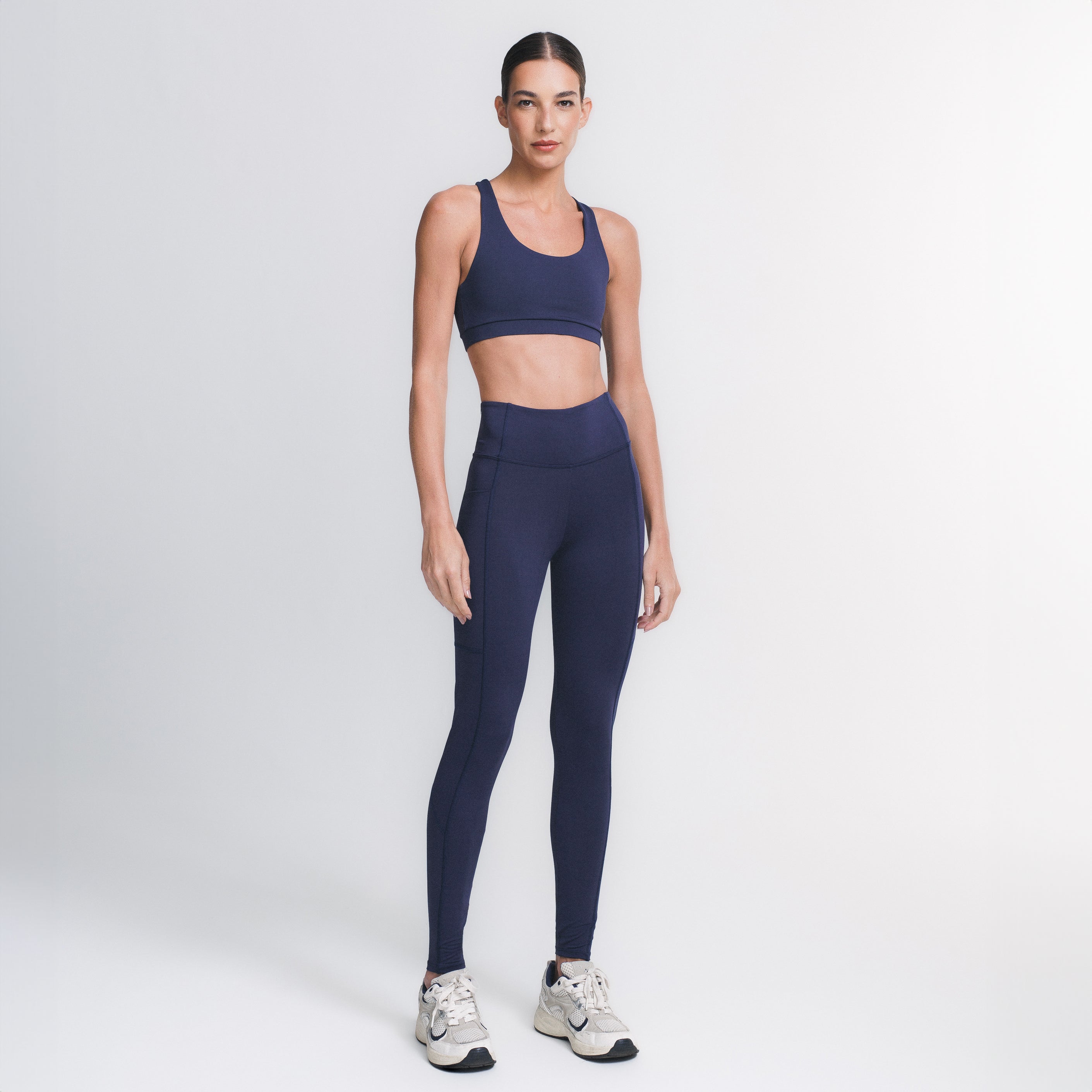 Conjunto de treino sem costura para mulheres Workout Sportswear, roupas de  ginástica manga longa leggings de cintura alta, roupas esportivas, fitness