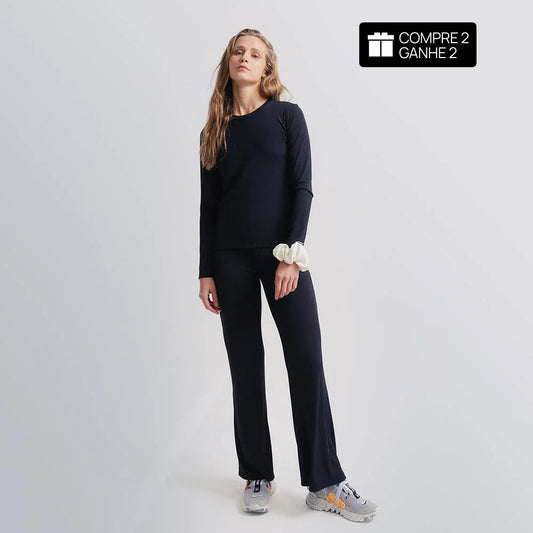 Compre 2 Blusas Manga Longa Air Loop Top 2.0 e Ganhe + 2