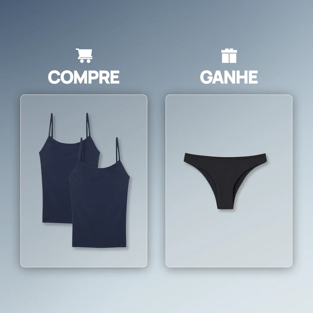 Compre 2 The Perfect Top e Ganhe 1 Calcinha Brief
