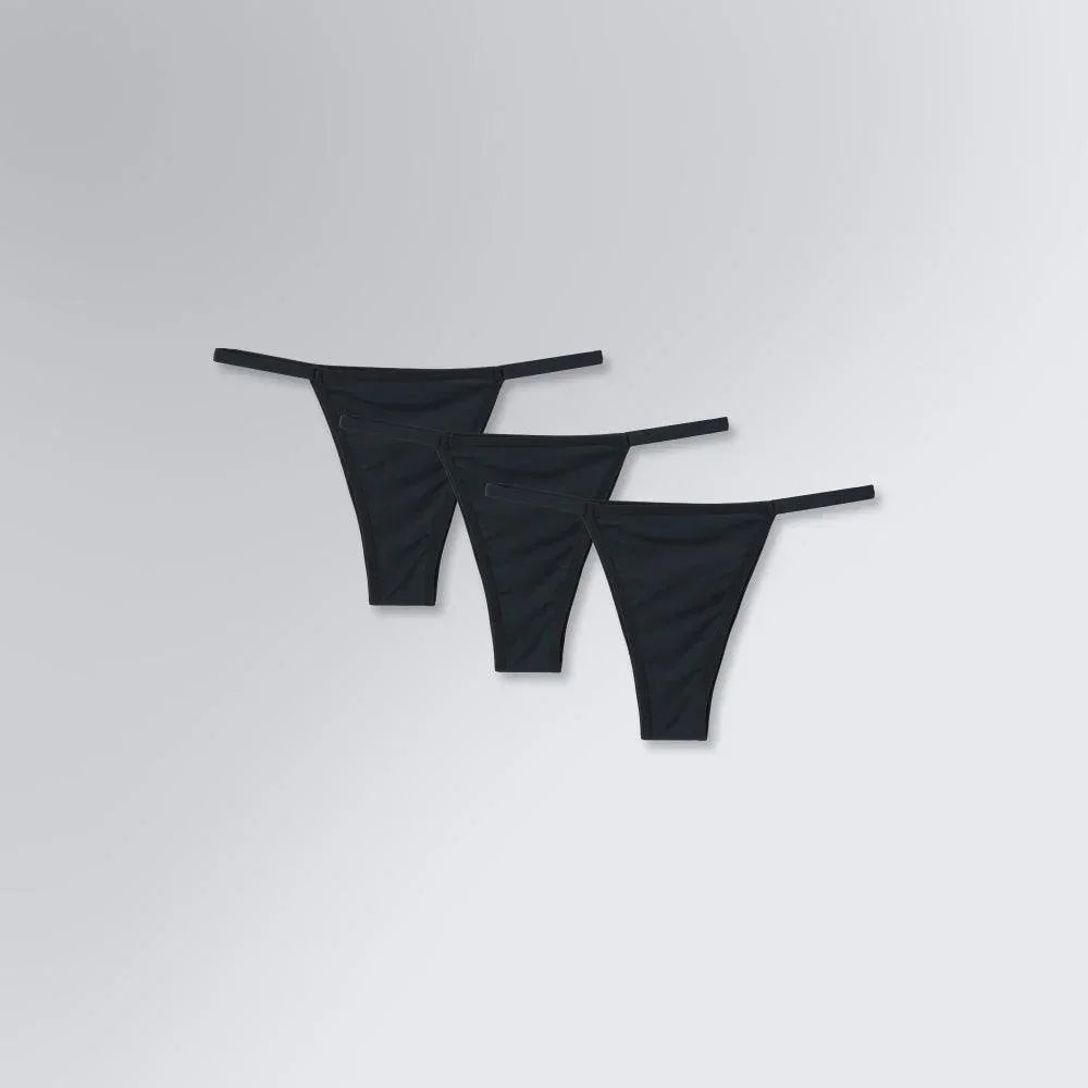 Kit 3 Calcinhas Tanga String