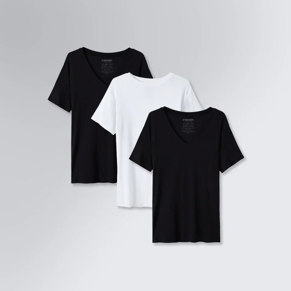 Kit 3 Undershirts Antissuor Moderado