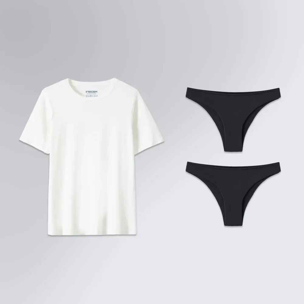 Kit Presente Dia a Dia Feminino | 1 Tech Daily e 2 Calcinha Brief