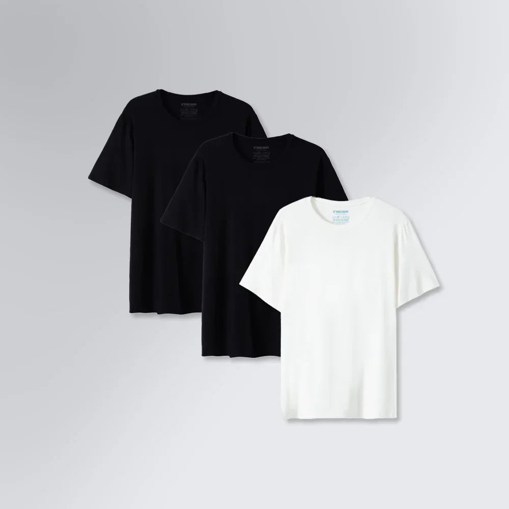 Kit 3 Camisetas Básicas Tech Daily