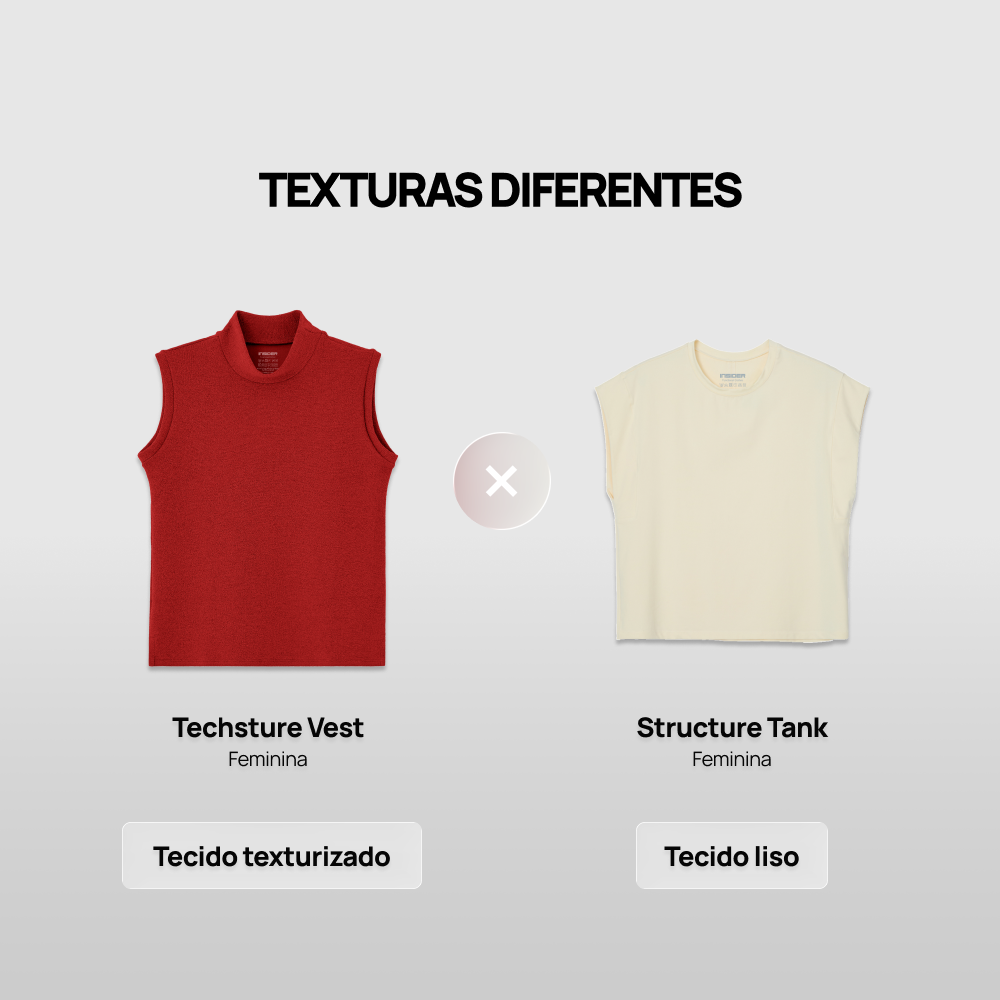 Techsture Vest + Structure Tank