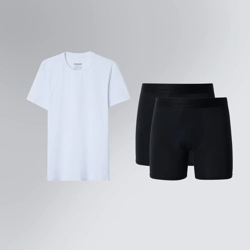Kit Presente Performance Masculino | Performance T-Shirt e 2 Cuecas Performance