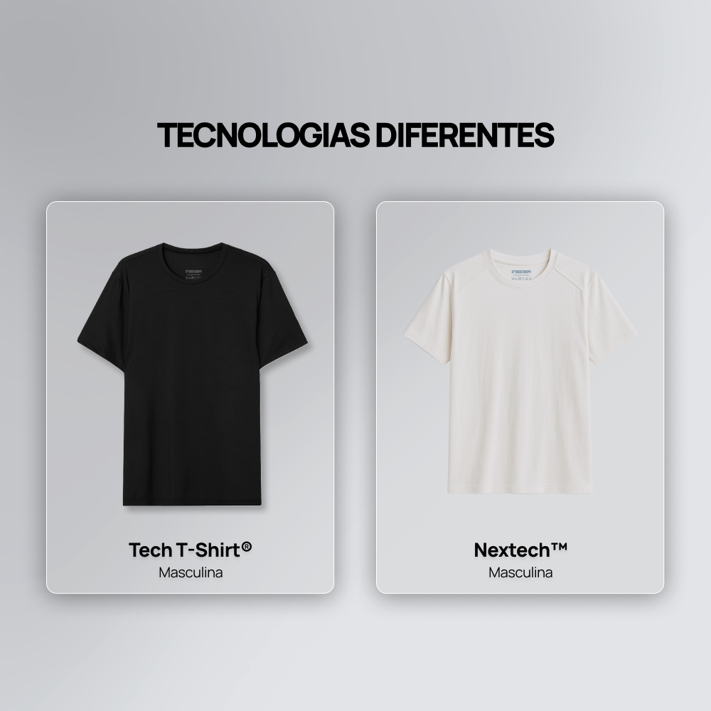 Experimente por menos: Tech T-Shirt® + NexTech Masculino