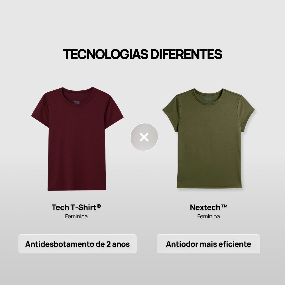 Tech T-Shirt® + NexTech Feminino