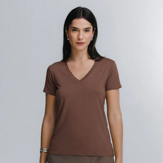 Kit Presente Tecnológico Feminino | Tech T-Shirt® Gola U e Tech T-Shirt® Gola V