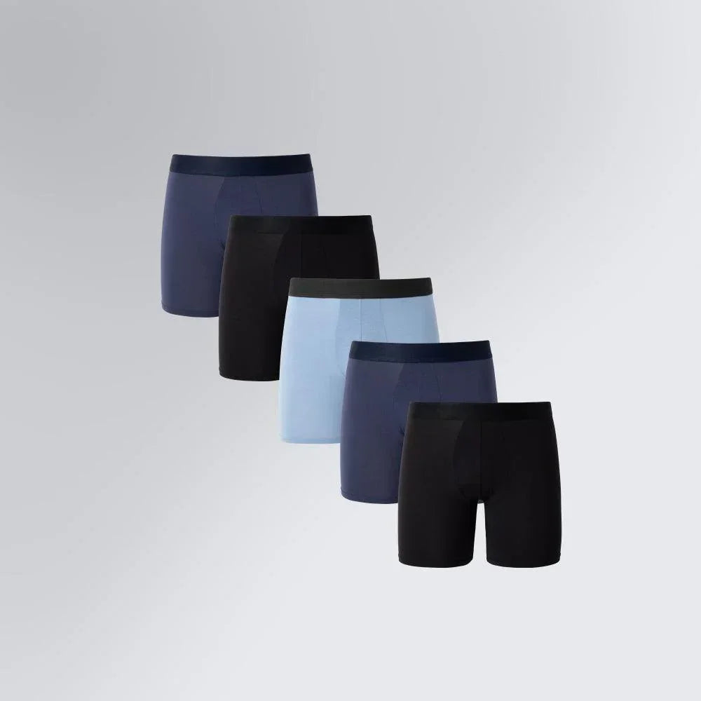 Kit 5 Cuecas Confortáveis Boxer Comfort