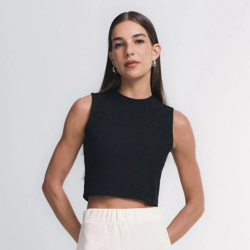 Blusa Structure Cropped Compre e Ganhe