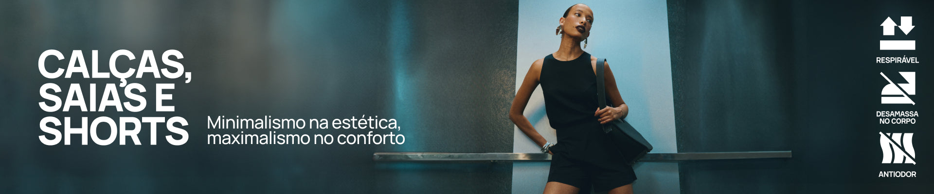 CALÇAS, SAIAS E SHORTS FEMININOS