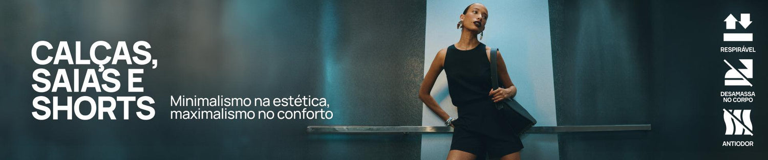 CALÇAS, SAIAS E SHORTS FEMININOS