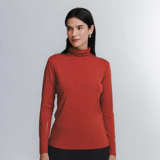 Kit 3 Tech T-Shirt® Gola Alta Manga Longa Feminina