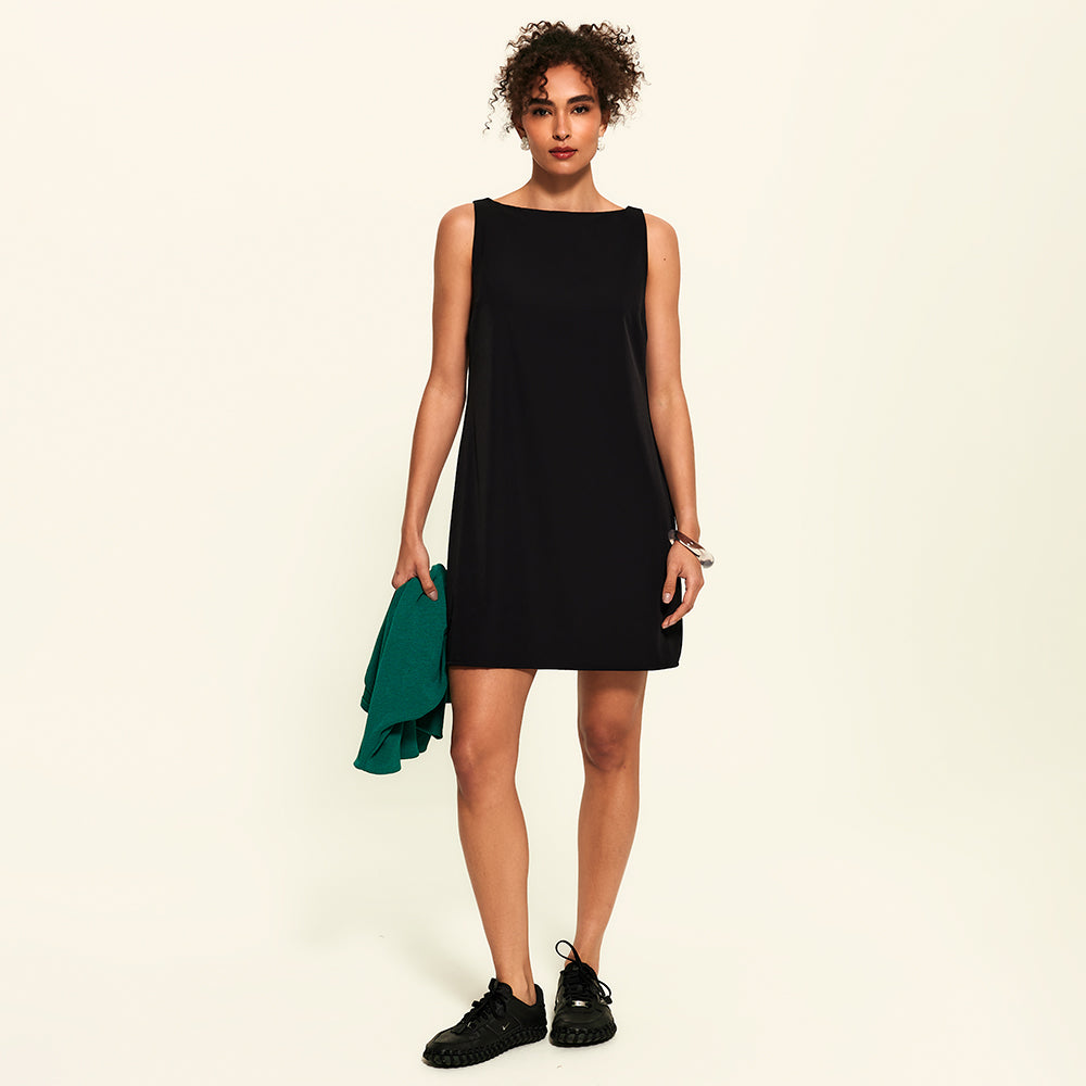 Vestido Curto Gola Canoa FutureForm Feminino