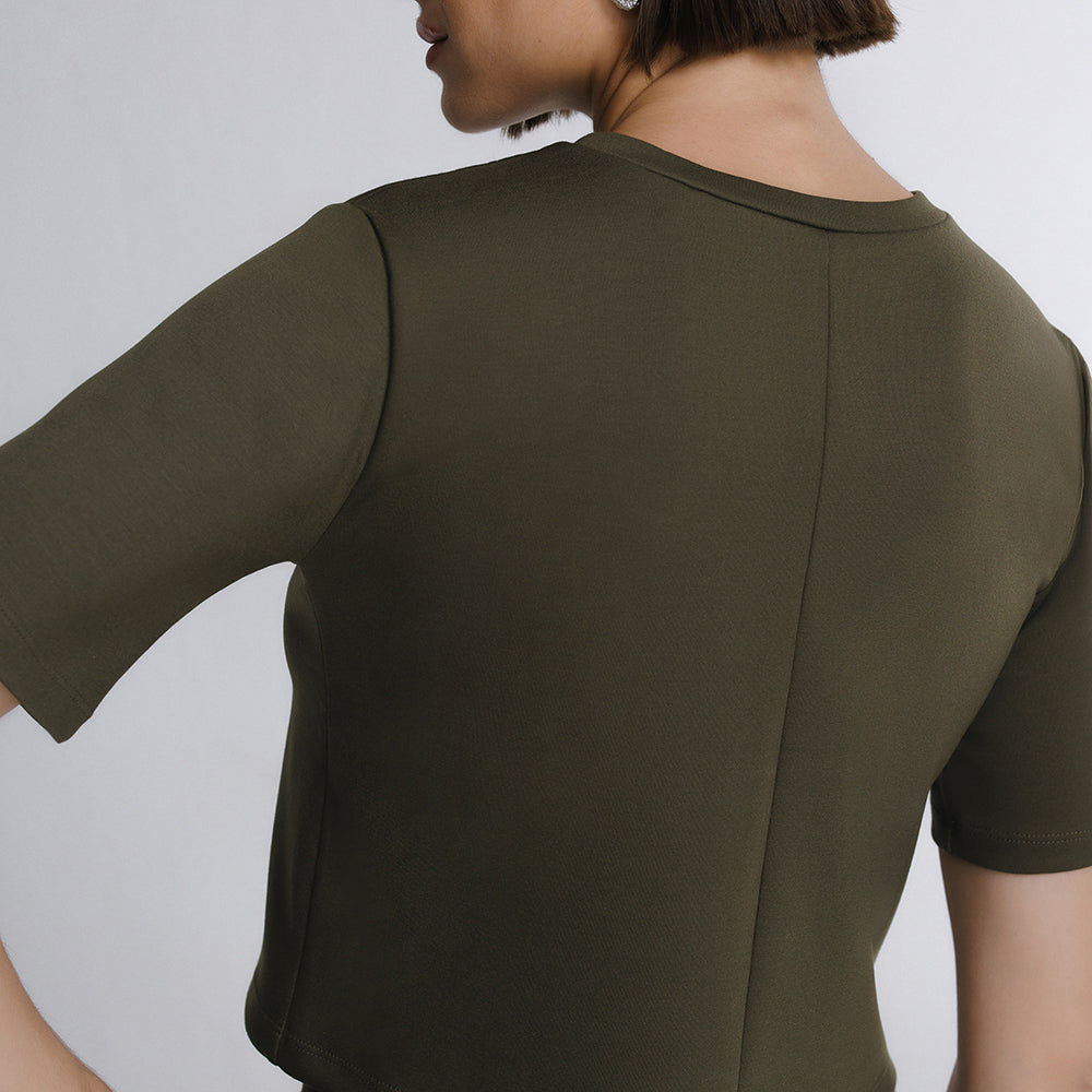Blusa Boxy Cropped