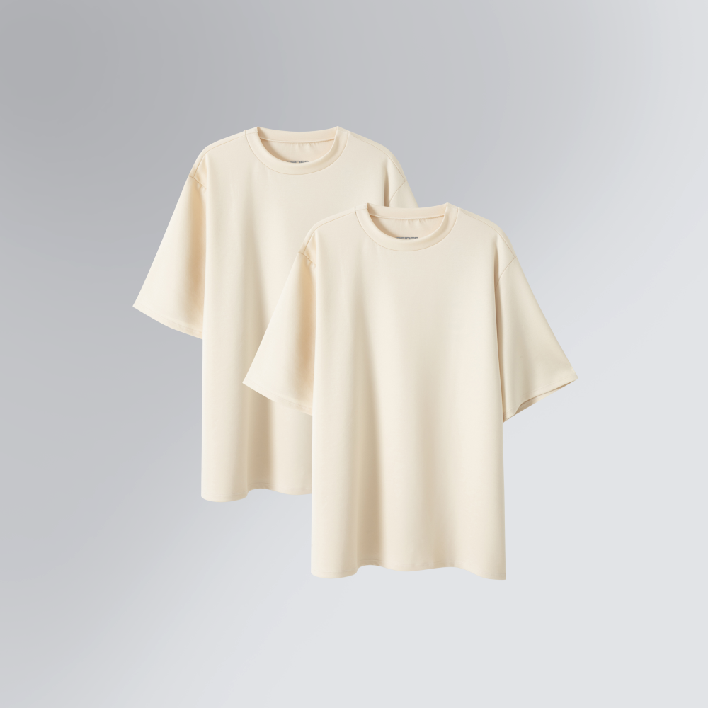 Kit 2 Camiseta Oversized T-Shirt Feminina