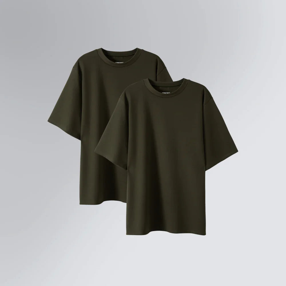 Kit 2 Camiseta Oversized T-Shirt