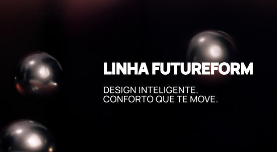 Banner todo de coleção linha futureform conforto intelingente - Insider Store