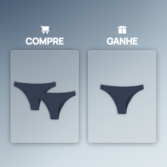 Compre 2 Calcinha Brief e Ganhe + 1