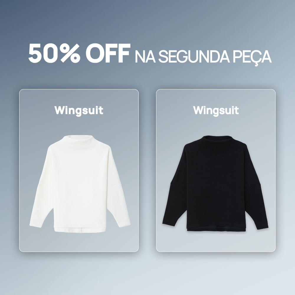Kit 2 Casaco Feminino Wingsuit | Segundo item 50% OFF