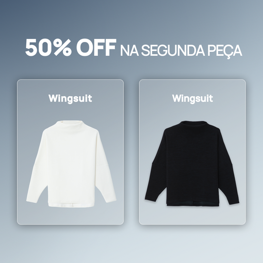Kit 2 Casaco Feminino Wingsuit | Segundo item 50% OFF