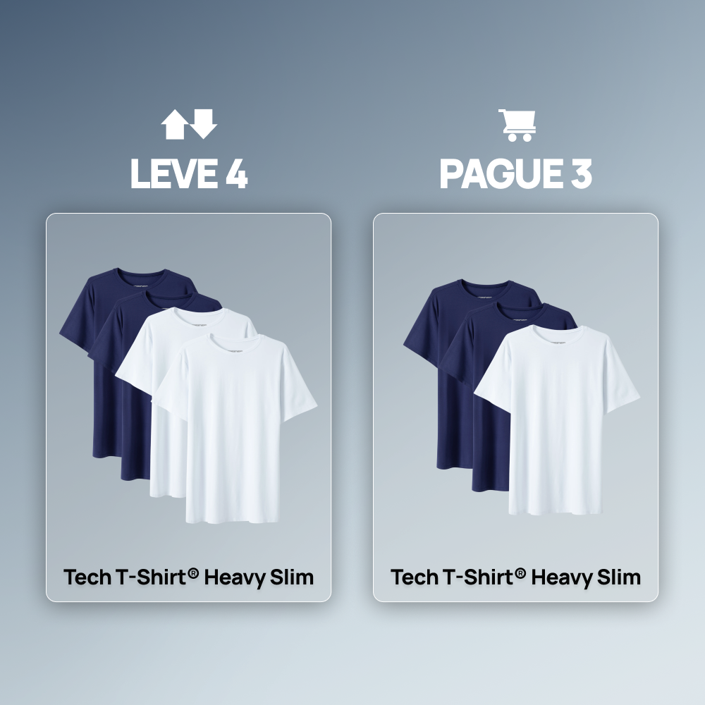 Tech T-Shirt® Heavy Slim - Leve 4 Pague 3