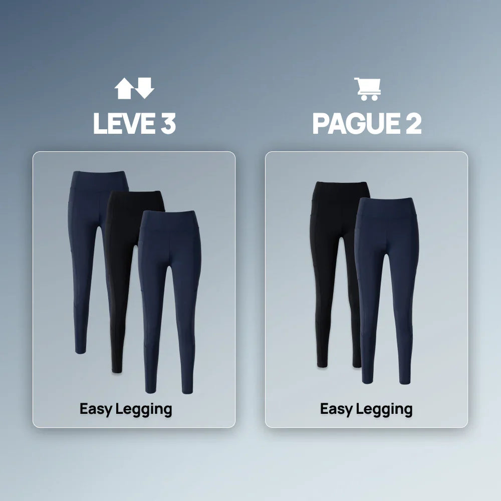 Calça Legging Feminina Easy - Leve 3 Pague 2