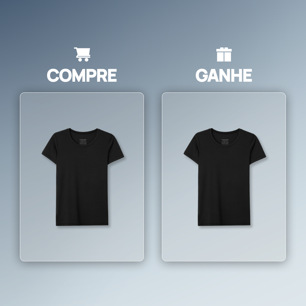 Tech T-Shirt® Feminina - Compre & Ganhe