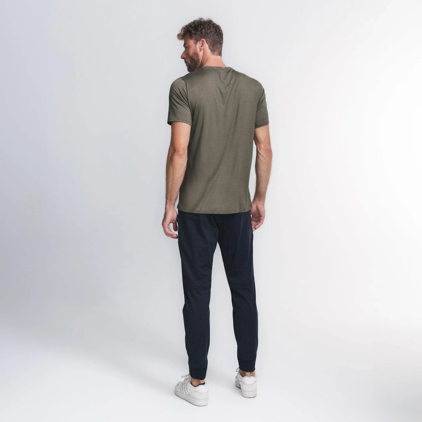 Flannel Wrap Hybrid Jogger Pants