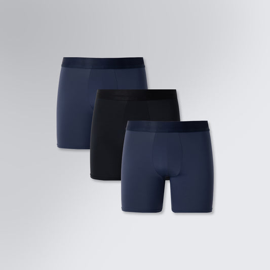 Kit 3 Cuecas Confortáveis Boxer Comfort