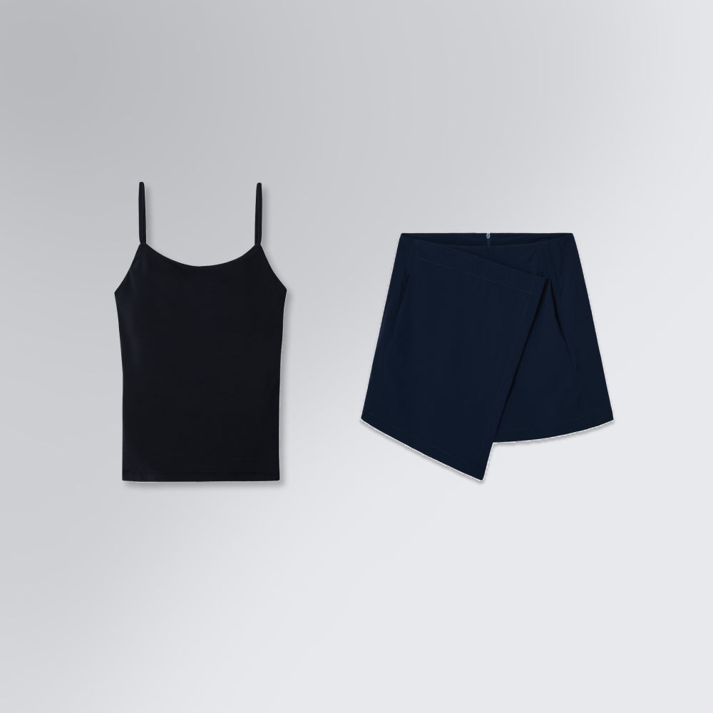 Conjunto Feminino | The Perfect Top e Saia Mini Alfaiataria