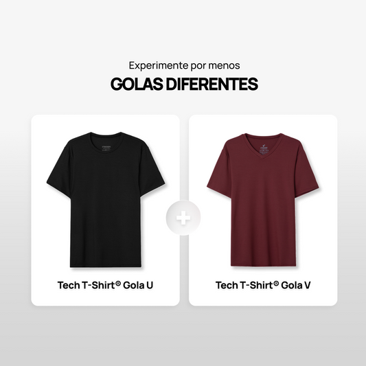 Tech T-Shirt® + Tech T-Shirt® Camiseta Gola V