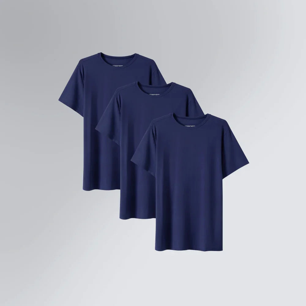 Kit 3 Tech T-Shirt® Heavy Slim Camiseta Modal Masculina