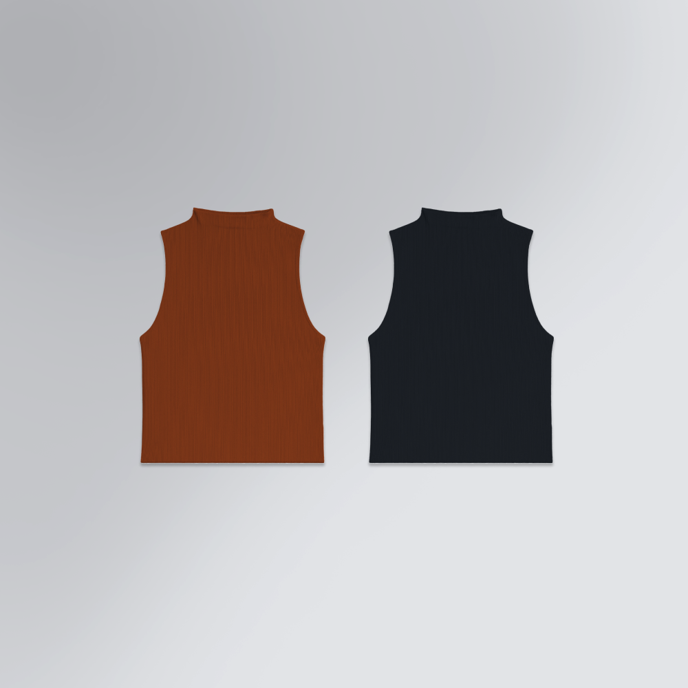 Kit 2 Regatas Cropped Gola Alta In-Form Seamlesss