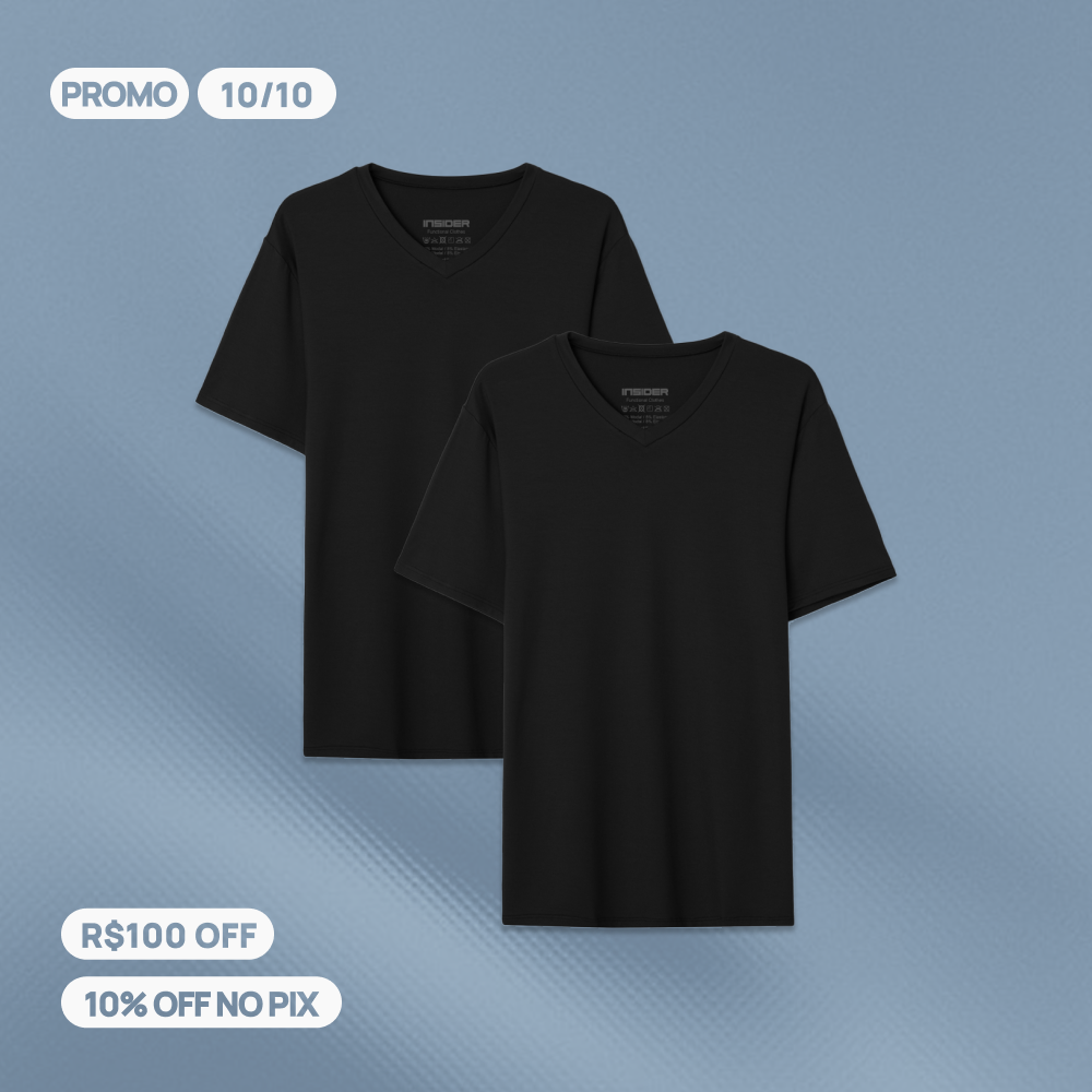 Kit 2 Tech T-Shirts Gola V