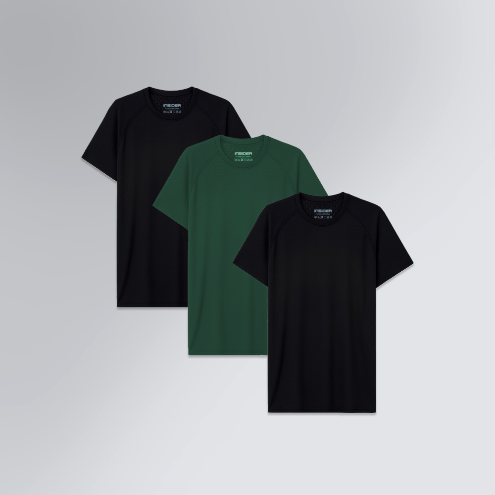 Kit 3 Camisetas Esportiva Performance T-Shirt 2.0