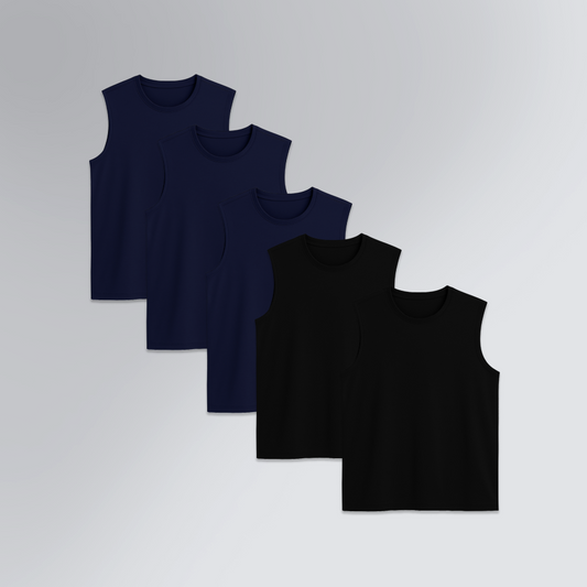 Kit 5 Regatas Intech Masculina