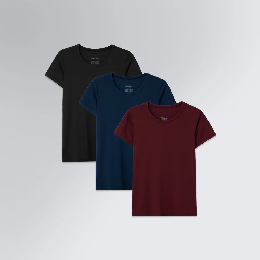 Kit 3 Tech T-Shirt® Gola U Feminina - Cores Selecionadas