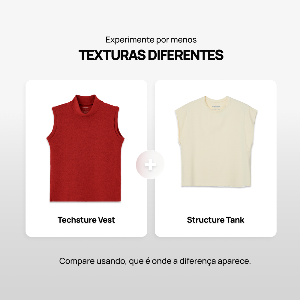 Techsture Vest + Structure Tank