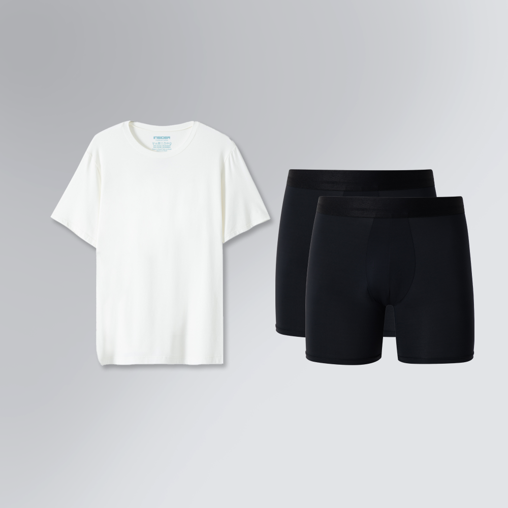 Kit Presente Comfy Masculino | Tech Daily e 2 Cuecas Performance