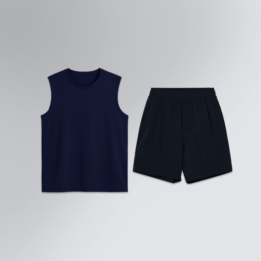 Kit Presente Exercício Masculino | Bermuda Future Shorts e Regata Intech