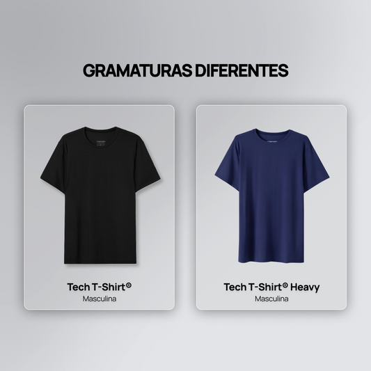 Experimente por menos: Tech T-Shirt® + Tech Heavy Masculino