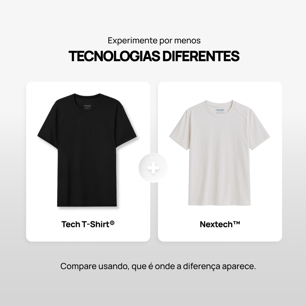 Tech T-Shirt® + NexTech Masculino