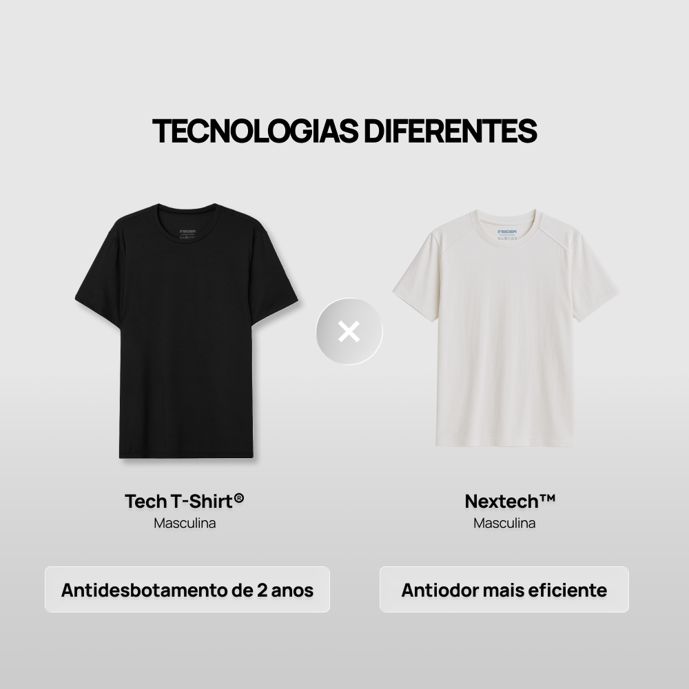 Tech T-Shirt® + NexTech Masculino