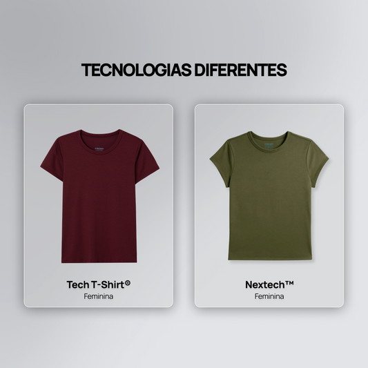 Experimente por menos: Tech T-Shirt® + NexTech Feminino