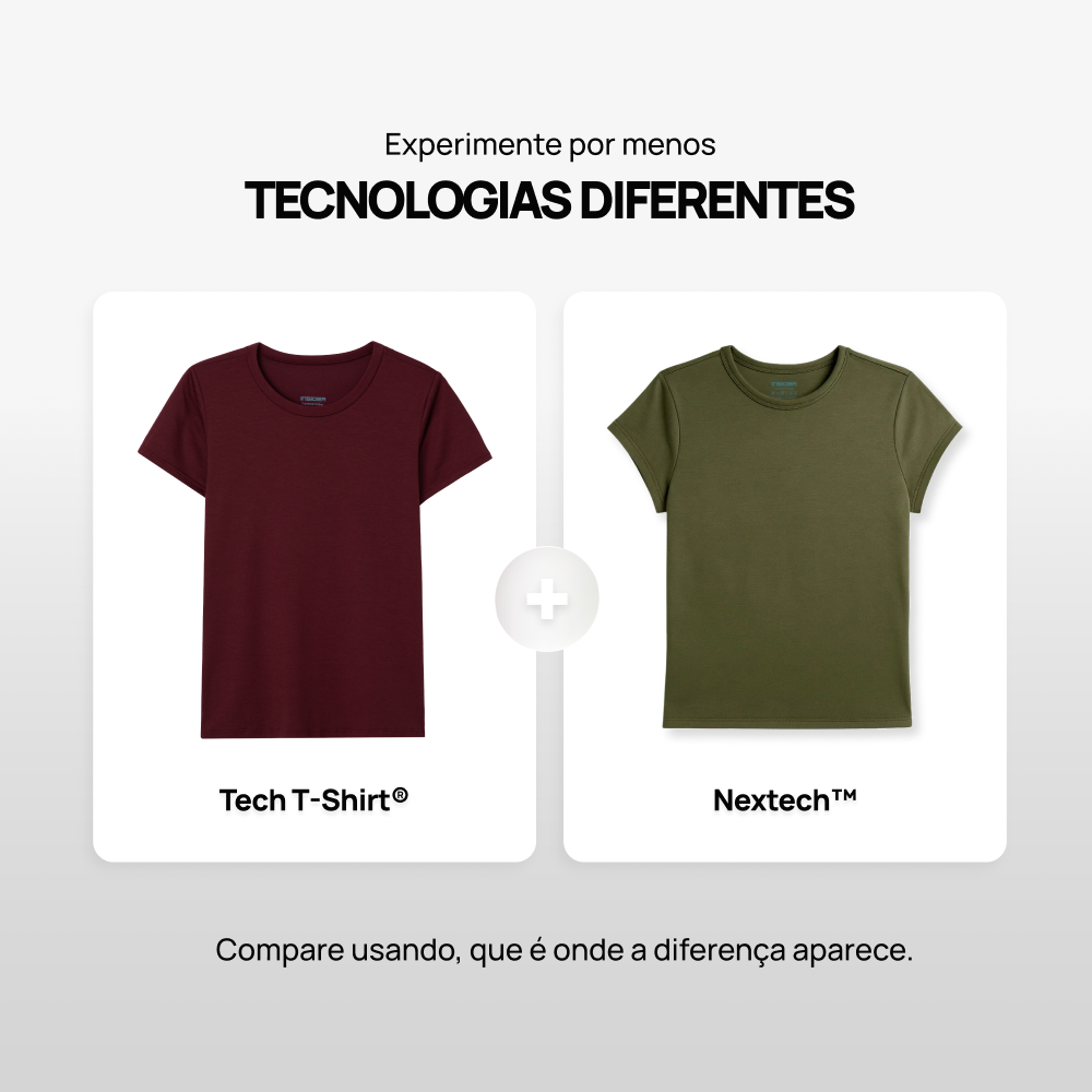 Tech T-Shirt® + NexTech Feminino