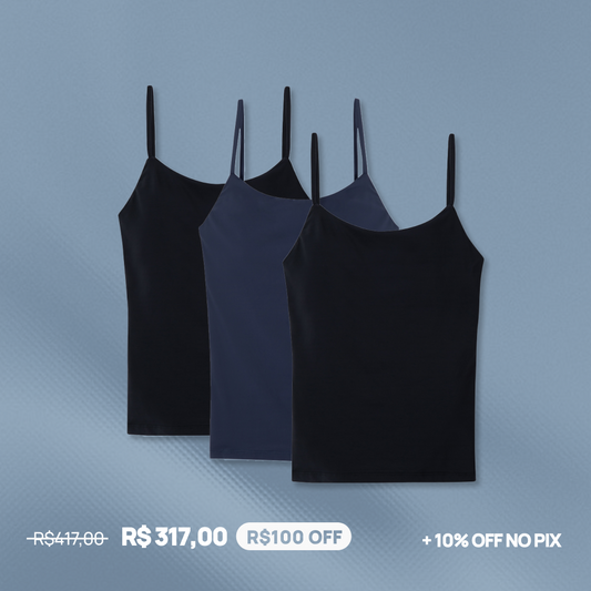 Kit 3 The Perfect Top