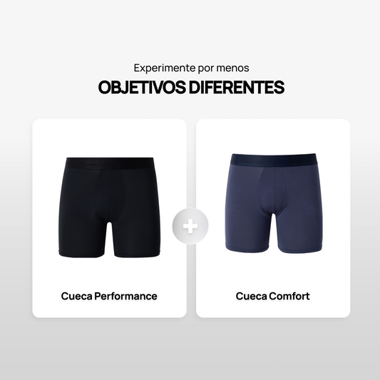 Cueca Performance + Cueca Comfort